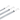 Naturehike 4 Section 2.4 Meters Iron Canopy Poles 2pcs - Silver Grey