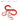 Naturehike S Type Aluminium Alloy Hook 4PCs (Small) - Red
