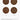 Naturehike cow leather pattern coaster Pattern B - Brown