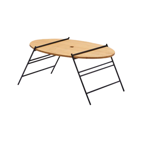 Naturehike outdoor folding Oval table - Bamboo