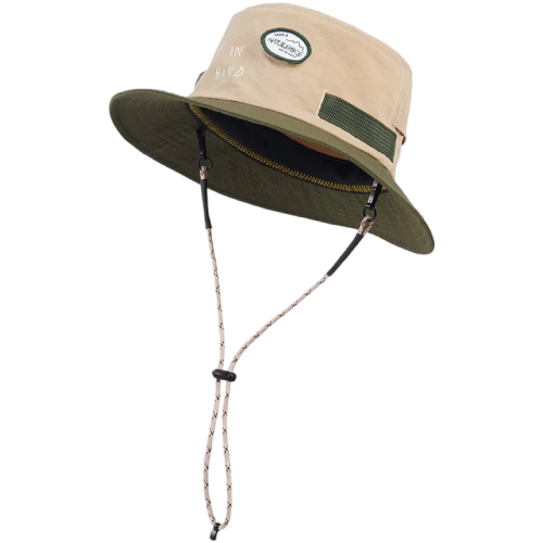 Naturehike Sun Protection Lightweight Outdoor Bucket Hat (Kids) for kids - Khaki