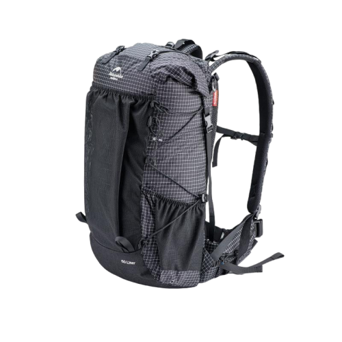 Naturehike Rock 40L+5L hiking backpack 40+5L - Black
