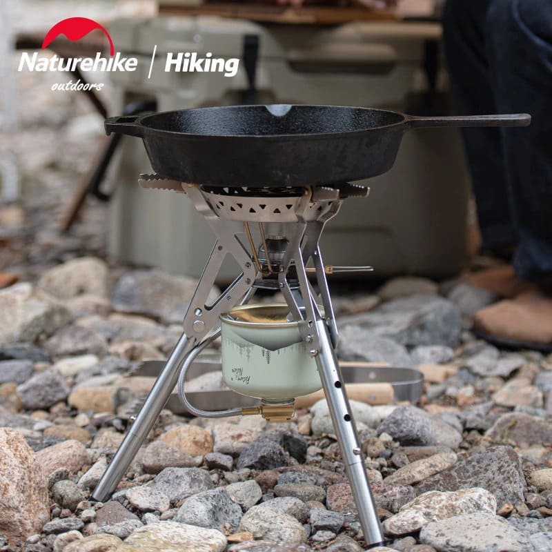 Naturehike outdoor portable gas stove - Silver