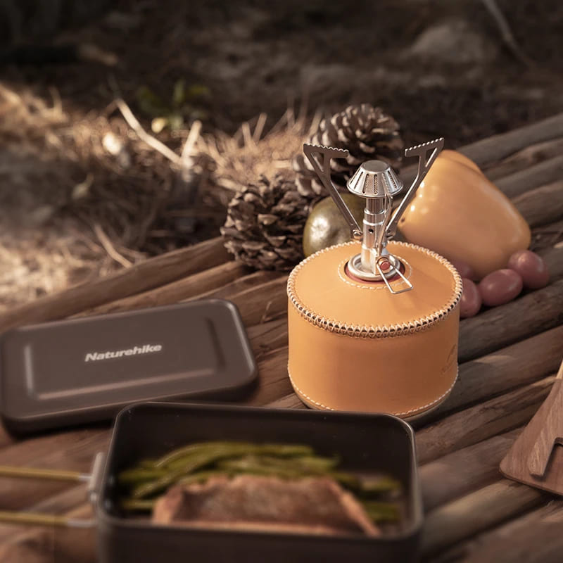 Naturehike Mini folding camping stove - Silver