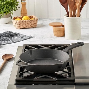 [6927595700020] Naturehike 10 inch cast iron frying pan - Black