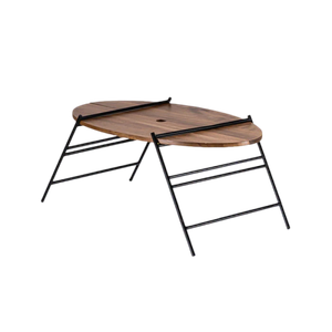 [6927595705483] طاولة بيضاوية قابلة للطي من خشب الساج من ناتشر هايك