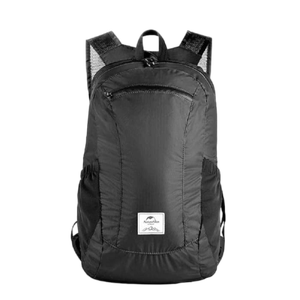 [6927595718674] حقيبة حمل قابلة للطي بتصميم فائق الخفة (يونغيان) سعة 18 لترًا من  ناتشرهايك، اللون الأسود