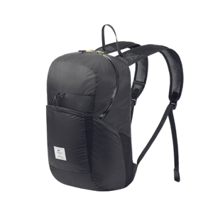 [6927595725092] حقيبة حمل قابلة للطي بتصميم فائق الخفة (يونغيان) سعة 22 لترًا  من ناتشرهايك باللون الأسود، الإصدار الجديد 