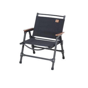 [6927595774700] كرسي قابل للطي من سبائك الألومنيوم للاستخدام الخارجي باللون الأسود من ناتشر هايك