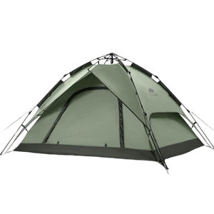 [6927595777909] خيمة ناتشر هايك للتخييم لثلاثة إلى أربعة أشخاص - اللون الأخضر الغابة