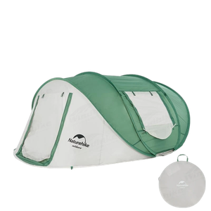 [6927595788967] Naturehike 3-4 hand pop up automatic tent - Green&Grey