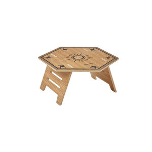 [6927595796115] طاولة متعددة الطبقات حجم كبير مع لوح سداسي الزوايا داخلي من ناتشر هايك