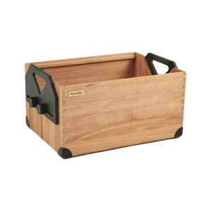 [6927595798096] صندوق تخزين خشب متين متعدد الوظائف من الخشب، سعة 50 لتر