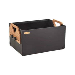 [6927595798102] صندوق تخزين من الخشب المتين متعدد الوظائف سعة 50 لتر من ناتشر هايك – لون أسود